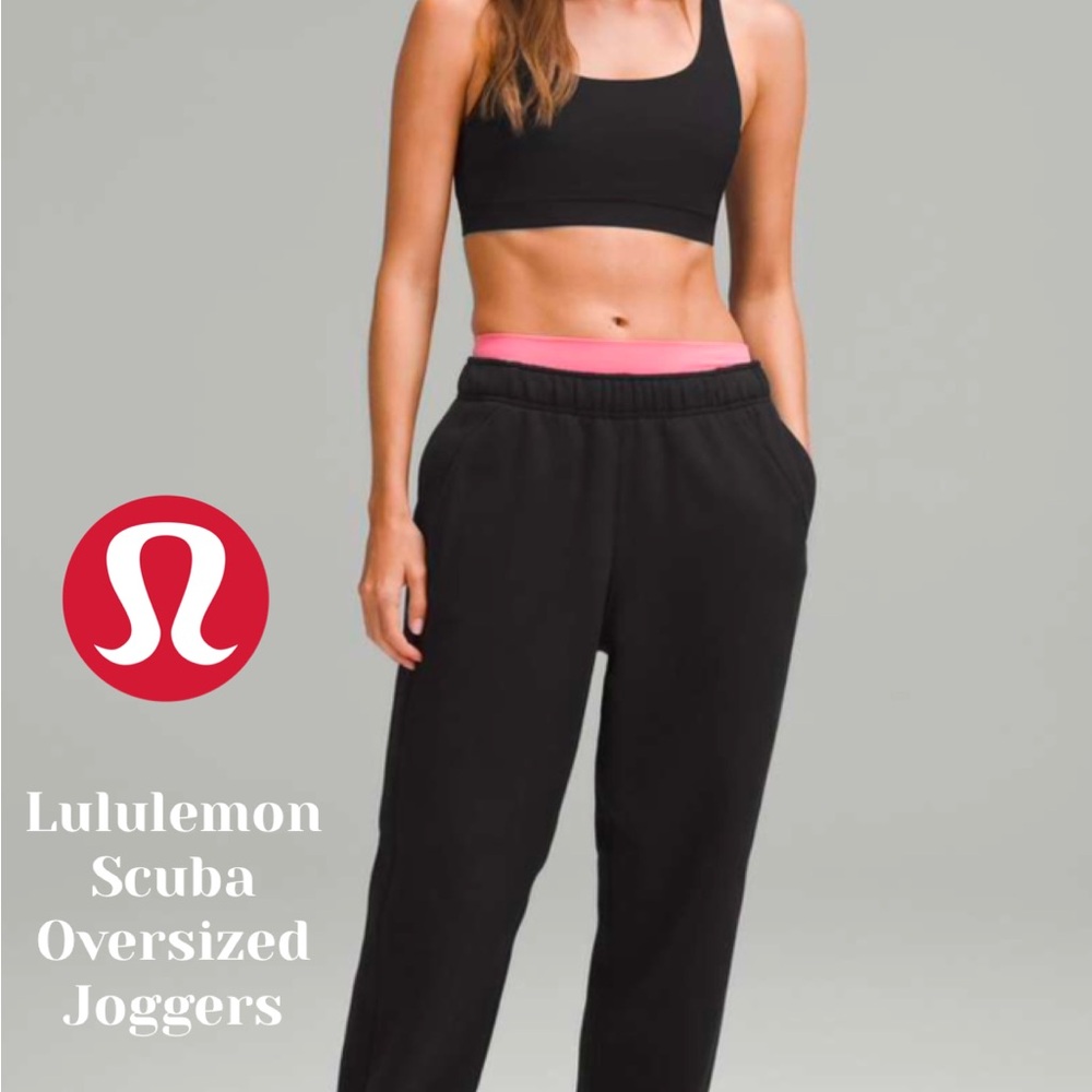 Lululemon Scuba Mid-Rise Oversized Joggers - Women
